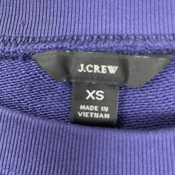J Crew Women’s Nautical Rope Anchor Sweater Fisherman Purple-XS - Picture 9 of 11